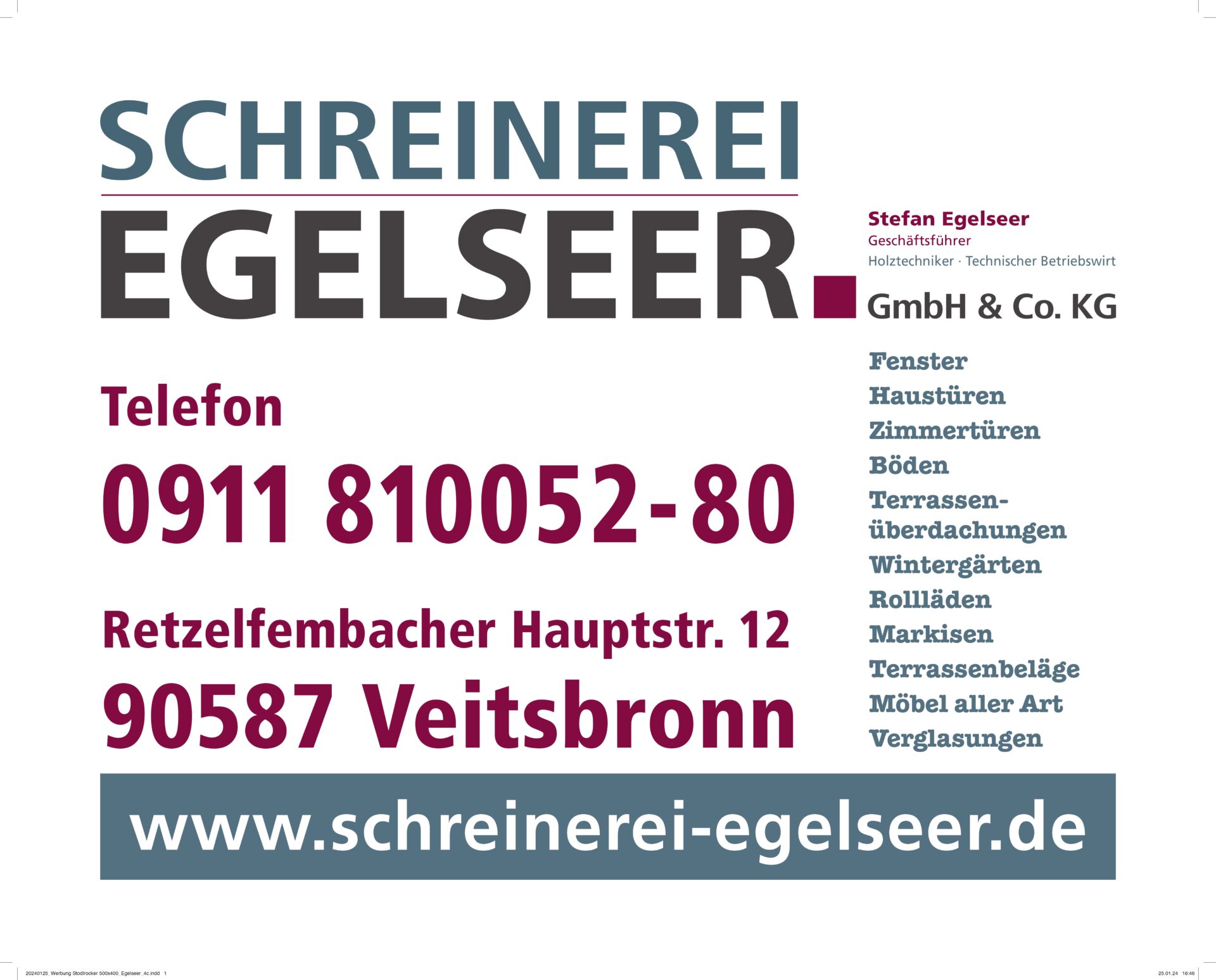 Schreinerei Egelseer